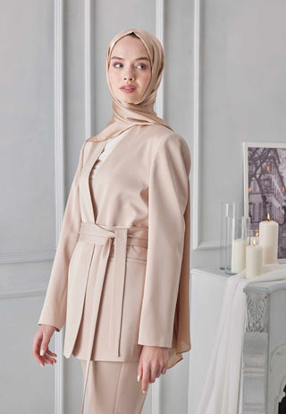 Shimmering Hijab Nude