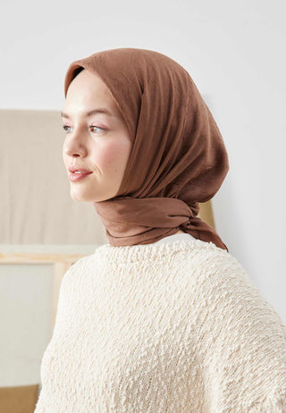 Bamboo Scarf Chocolate Brown