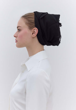 Cotton Underscarf Black