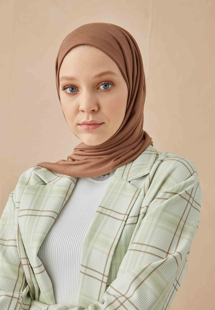 Jersey Hijab Hazelnut
