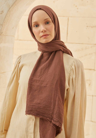 ORGANİK PAMUK ŞAL ÇİKOLATA