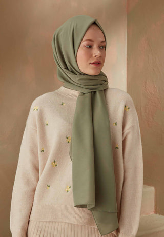 PAMUK VİSKON ŞAL MINT