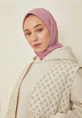 COMFY PENYE ŞAL GÜL PEMBE