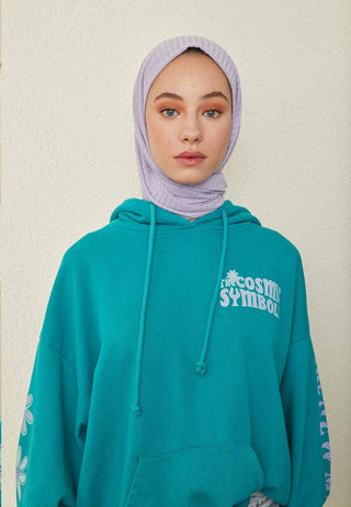 COMFY PENYE ŞAL LILA