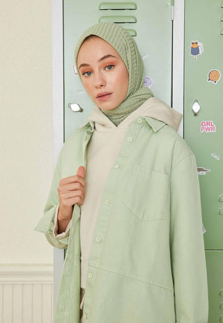 Comfy Jersey Hijab Sage