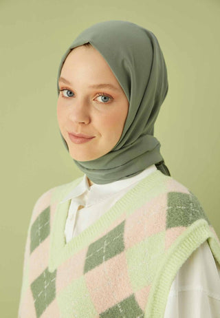PAMUK VİSKON ŞAL KÜF YEŞİLİ