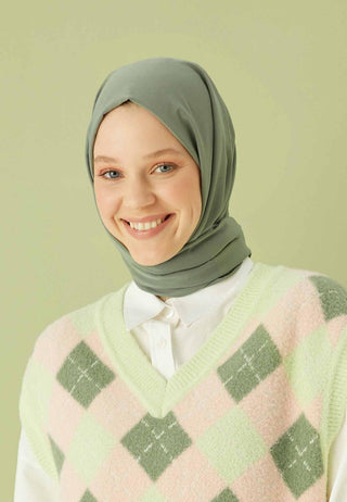 PAMUK VİSKON ŞAL KÜF YEŞİLİ
