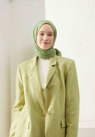 Crinkle Hijab Sage