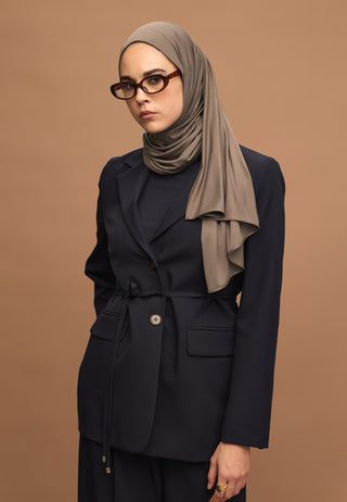 BAMBU PENYE ŞAL TOZLU KAHVE