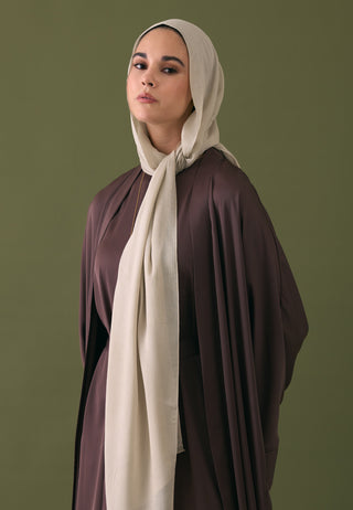 Soft Viscose Hijab Natural Beige