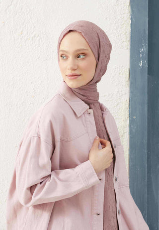 Bamboo Hijab Powder Pink