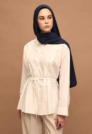 BAMBU PENYE ŞAL LACİVERT