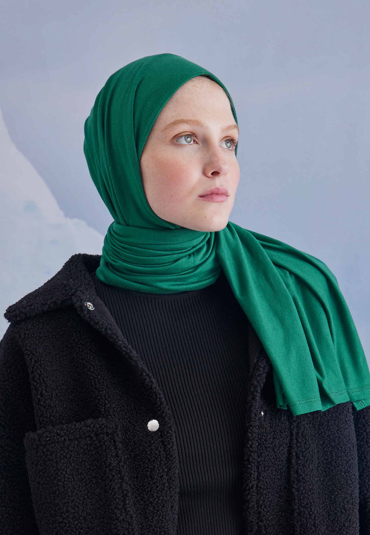 Jersey Hijab Emerald