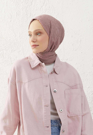 Bamboo Hijab Powder Pink