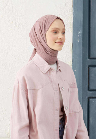 Bamboo Hijab Powder Pink