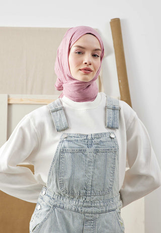 BAMBU ŞAL SOFT PEMBE