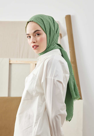 Bamboo Hijab Forest Green