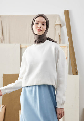 BAMBU EŞARP KÜLLÜ KAHVE