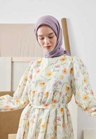 BAMBU EŞARP LAVANTA