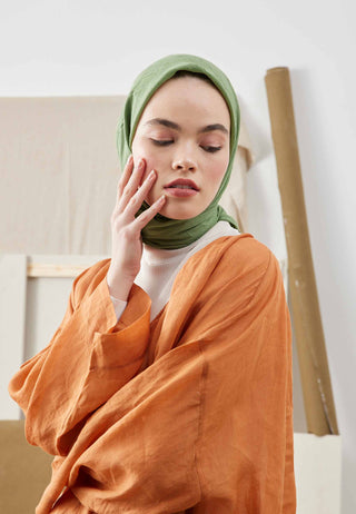 BAMBU EŞARP ORMAN YEŞİLİ