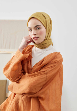 BAMBU EŞARP TATLI SARI