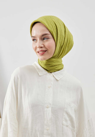 BAMBU EŞARP YAĞ YEŞİLİ