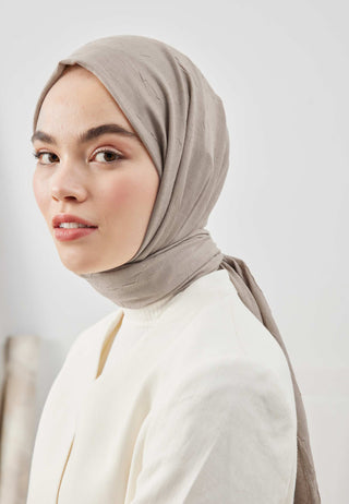 BAMBU ŞAL NATUREL BEJ