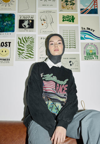 Athletic Hijab Anthracite