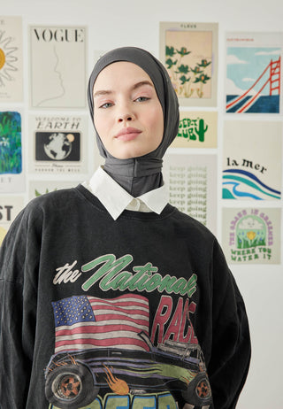 ATHLETIC HIJAB ANTRASİT