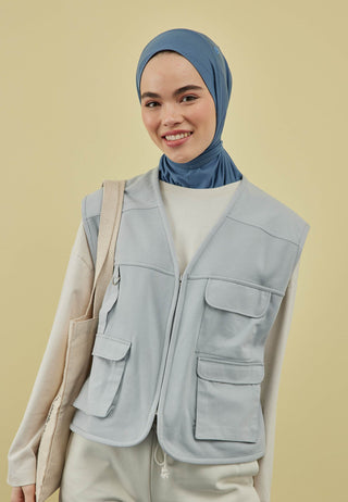 Athletic Hijab Indigo
