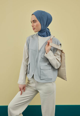 Athletic Hijab Indigo