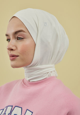 Athletic Hijab Off-White
