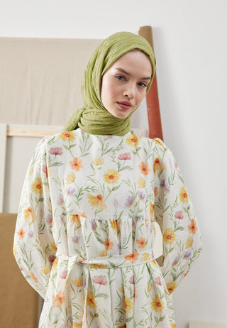 Bamboo Hijab Olive Green