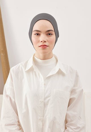 GENİŞ HACİMLİ PRATİK BONE KOYU GRİ