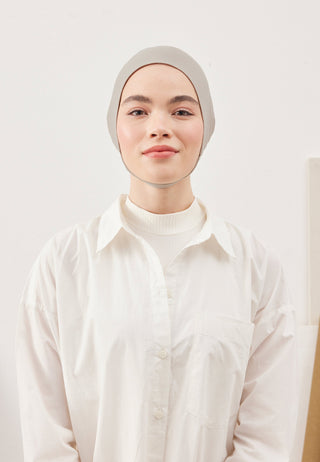 Voluminous Practical Cap Light Taupe