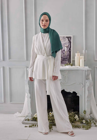 Shimmering Hijab Sea Green