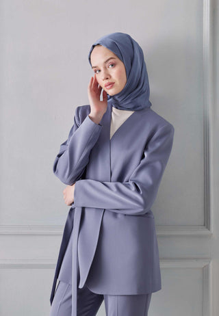 JANJANLI ŞAL GÖK MAVİ