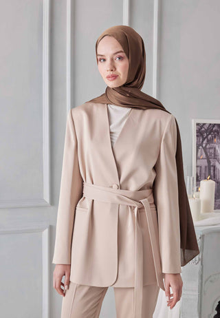 Shimmering Hijab Cocoa