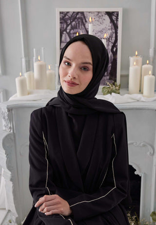 JANJANLI ŞAL SİYAH