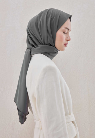 Medina Silk Hijab Smoke