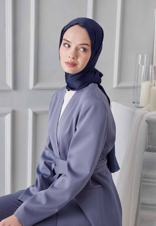 JANJANLI ŞAL LACİVERT