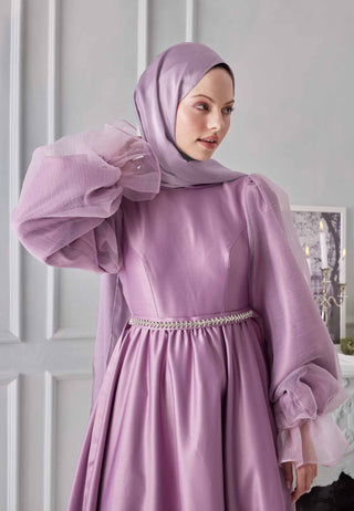 Shimmering Hijab Lilac