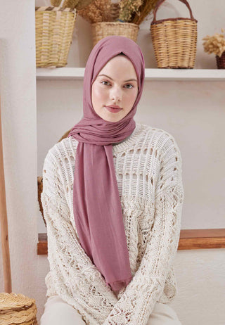 Bamboo Hijab Rose Pink