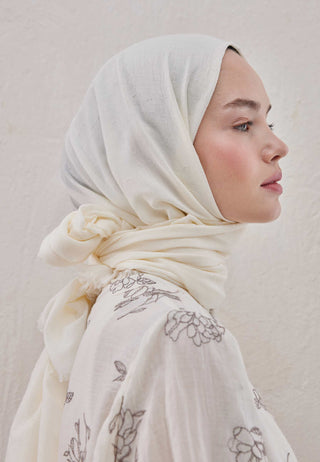 Bamboo Hijab Pearl