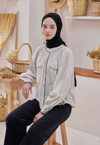 MEDİNE İPEĞİ ŞAL SİYAH