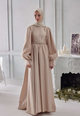Medina Silk Hijab Beige