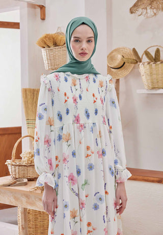 MEDİNE İPEĞİ ŞAL MİNT YEŞİLİ