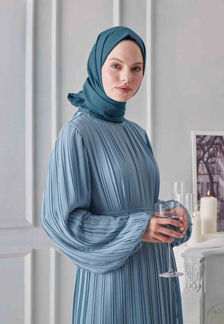 MEDİNE İPEĞİ ŞAL PETROL YEŞİLİ