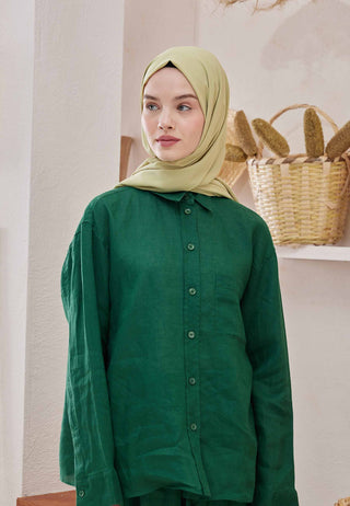 Medina Silk Hijab Pale Green