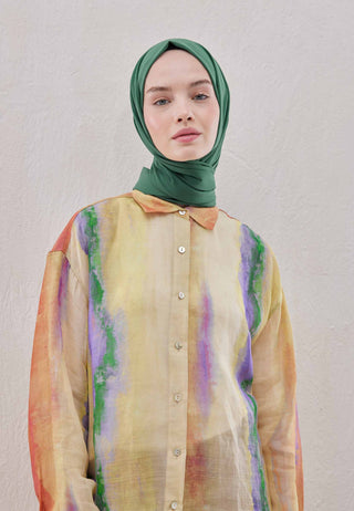 MEDİNE İPEĞİ ŞAL YAPRAK